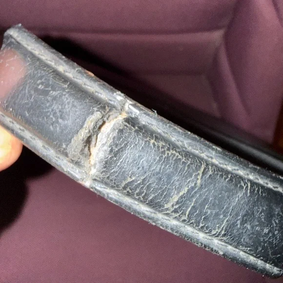 Louis Vuitton Black Saffiano Leather Briefcase with Silver Hardware - Picture 13 of 15